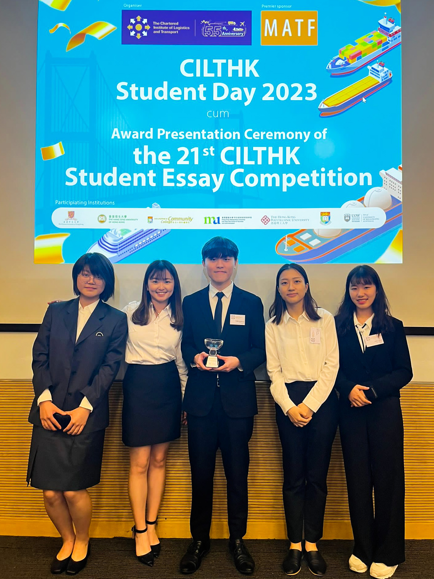 2nd Runner-up in CILTHK Student Day 2023